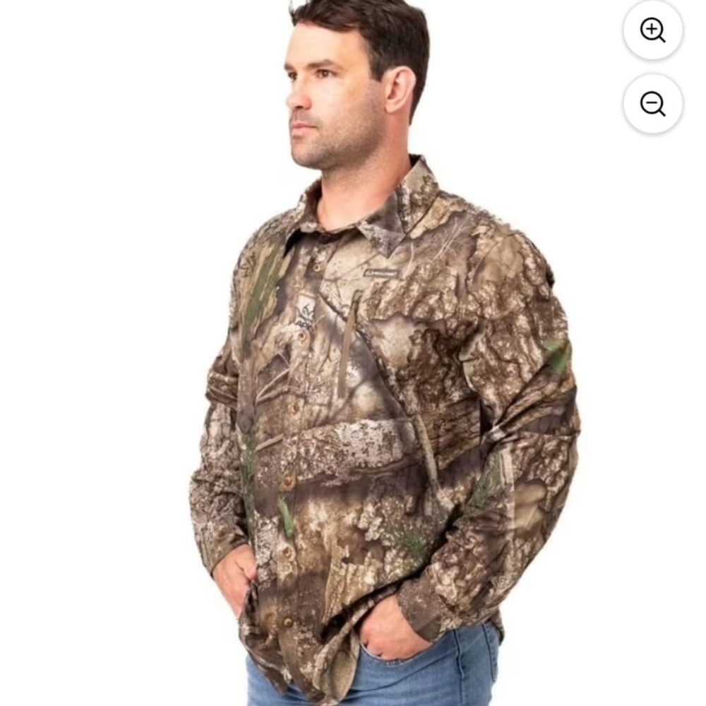 N*MAD Men's Camouflage Shirt Jacket. Size M